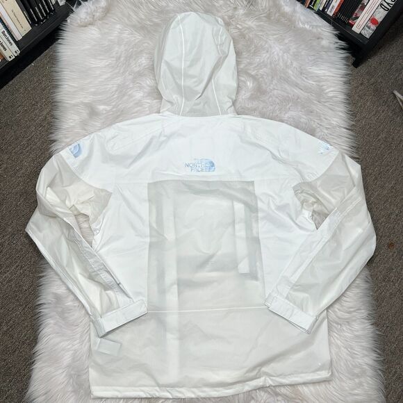 THE NORTH FACE STEEP TECH LIGHT RAIN JACKET WHITE - Picture 7 of 10
